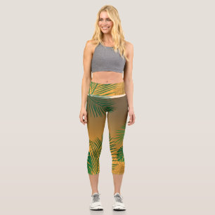 LEGGINGS CAPRI FEUILLE 4