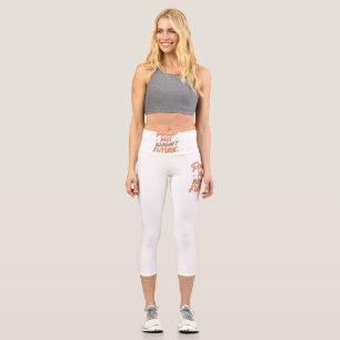 Leggings Capri "Fière De L'Avenir Lumineux Du Passé."