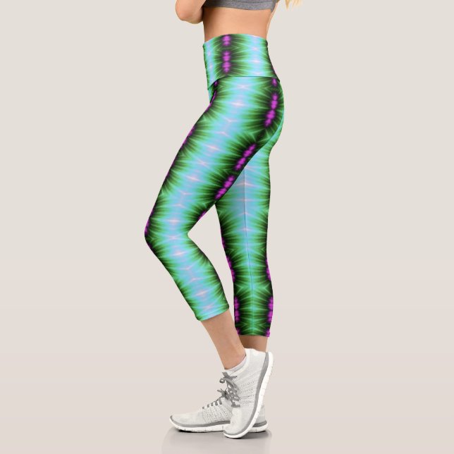 Leggings Capri fièvre jungle (Gauche)