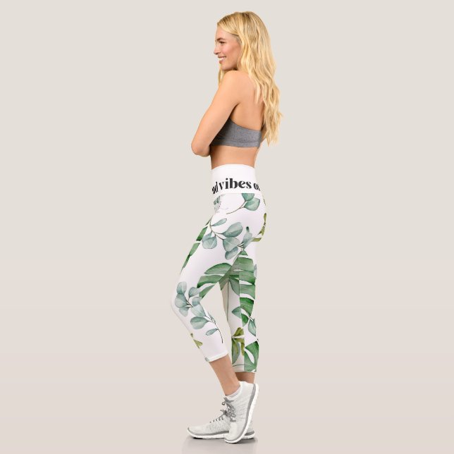 Leggings Capri flower (Gauche)