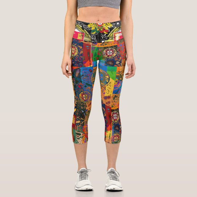 Leggings Capri Galo de Barcelos, Portugal (Recto)