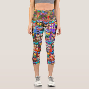 Leggings Capri Galo de Barcelos, Portugal
