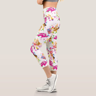 Leggings Capri Gizmo | Motif Rock 'n Roll