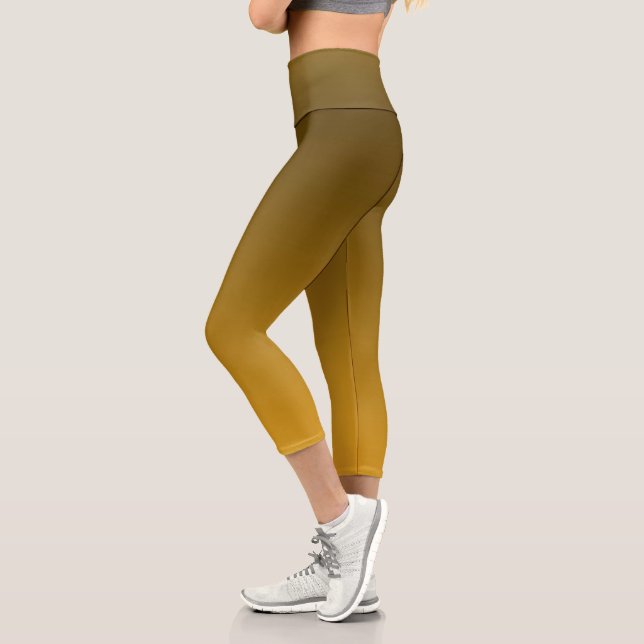 Leggings Capri Gradient Yellow - light to deep | Mood Background| (Gauche)