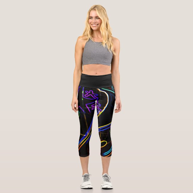 Leggings Capri Graffiti 10 lecapcnm (Recto)