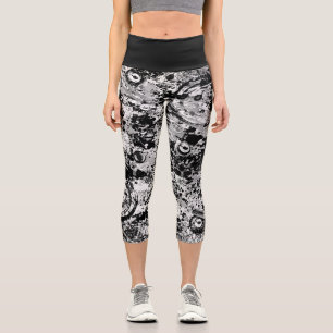 Leggings Capri Graffiti des rues urbaines