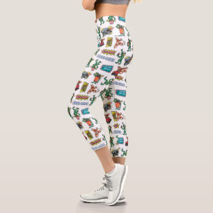 Leggings Capri Gremlins™ Autocollants Drôles Motifs