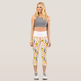 Leggings Capri Grenouilles joueuses