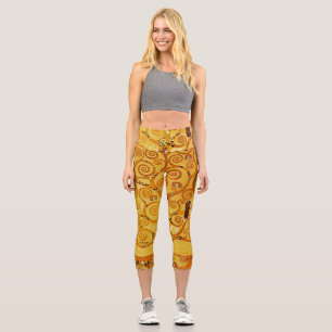 Leggings Capri Gustav Klimt Arbre de Vie : Symboliste Art Nouveau