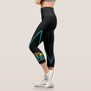 Leggings Capri Gymnastique Féminine - Tout est Possible