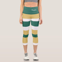 Harmony Stripes Lines Green Gold White