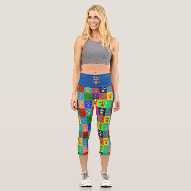 Leggings Capri Hermine Pop (Recto)