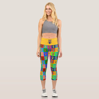 Leggings Capri Hermine Pop