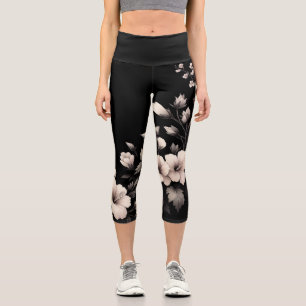 Leggings Capri Hibiscus timide