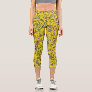 Leggings Capri Huile Mardi Gras