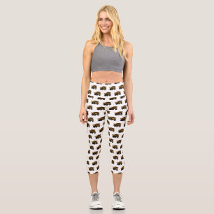 Leggings Capri Illustration d'un camion à grande échelle