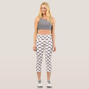 Leggings Capri Illustration d'un dessin animé d'Anteater