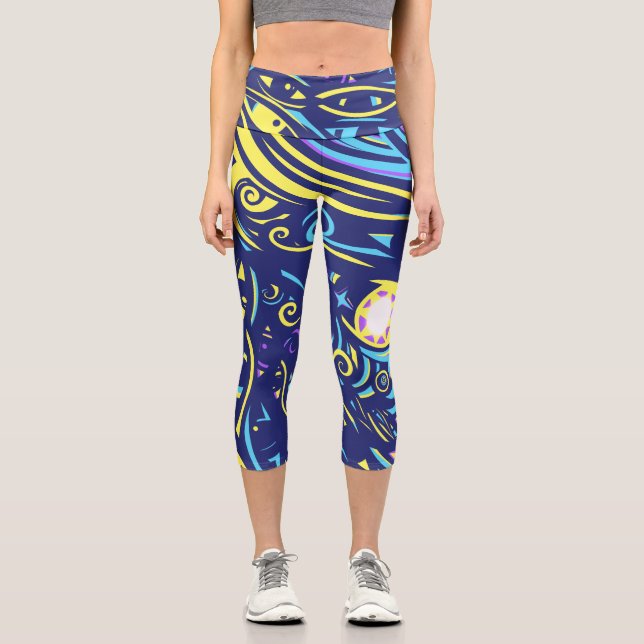 Leggings Capri Into the Vortex (Recto)