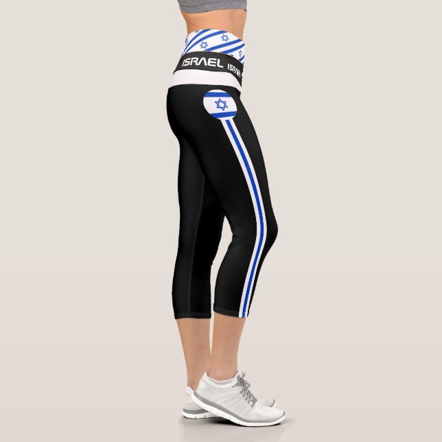 Leggings Capri Israël & Israël Drapeau mode, Fitness, Sports  (Droite)