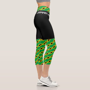 Leggings Capri Jamaïque et Jamaïque Mode, Fitness, Sports