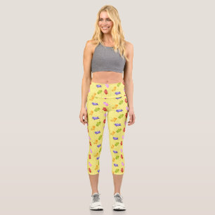 Leggings Capri Jolie gelée bébés bonbons bonbons dessin animé