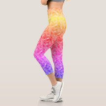 Joyau d'irruption arc-en-ciel Motif géométrique