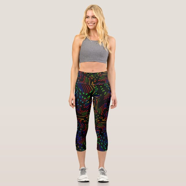 Leggings Capri Kaleidoscope (Recto)