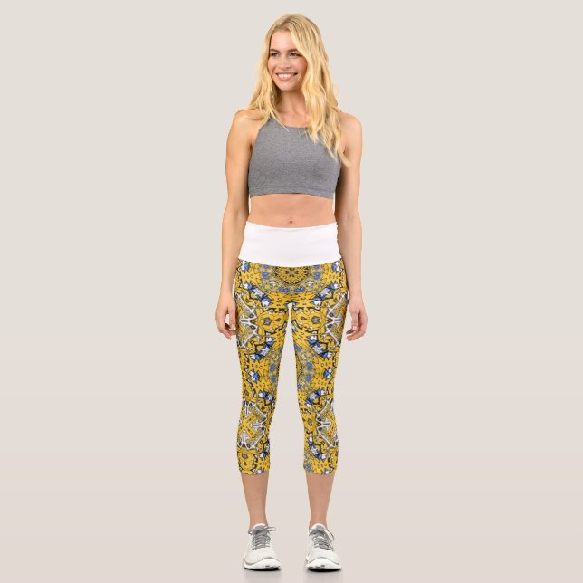 Leggings Capri Kaléidoscope de onze volumes art six (Recto)