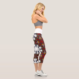 Leggings Capri Kaléidoscope du quatrième volume art douze