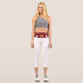 Leggings Capri Kaléidoscope du volume quatre art vingt et un