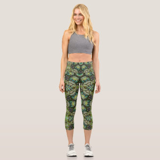 Leggings Capri Kaléidoscope forestier