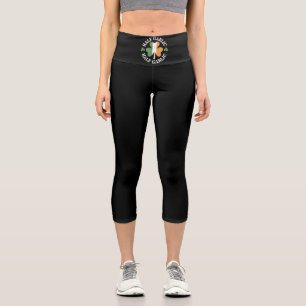Leggings Capri La moitié gaélique moitié garlick irlandaise itali