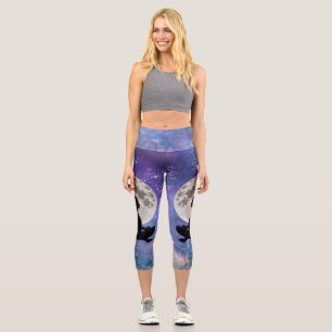 Leggings Capri La sérénité lunaire de l'harmonie