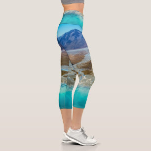 Leggings Capri Lac Tekapo et Alpes du Sud, Nouvelle-Zélande