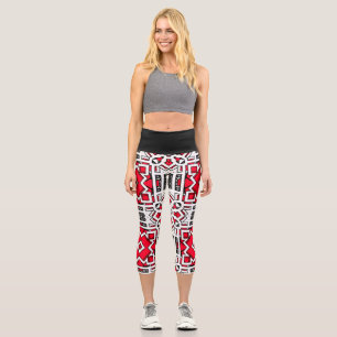 Leggings Capri L'art kaléidoscope du seizième volume quatorze