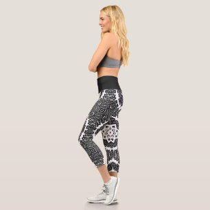 Leggings Capri L'art kaléidoscope du tome seize