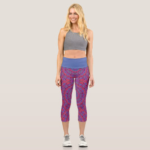 Leggings Capri L'art kaléidoscope du volume neuf quatorze