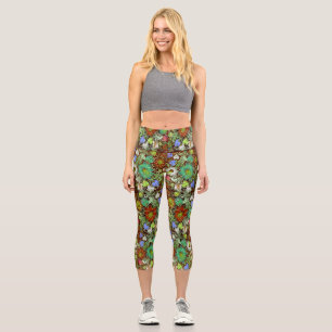 Leggings Capri Légendes branchées pour la remise en forme des fem