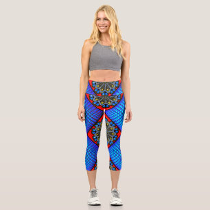 Leggings Capri Légendes branchées pour la remise en forme des fem