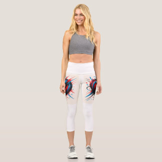Leggings Capri "Légendes de Pulse Pop Capri - L'art à chaque étap