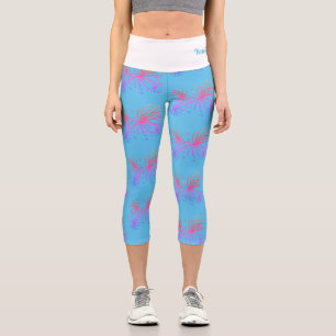 Leggings Capri Legging Capri Citation 4 Juillet Feu d'Artifice