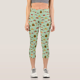 Leggings Capri Les champignons d'automne Capris