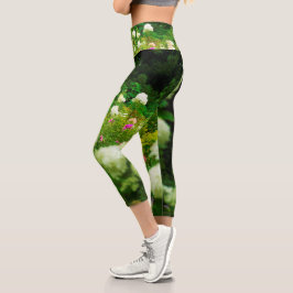 Leggings Capri Limelight Hydrangeas dans My Rubio Garden