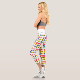 Leggings Capri Logo MTW