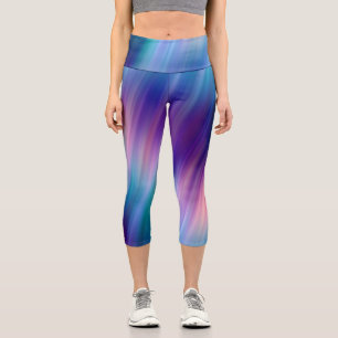 Leggings Capri lumière étoilée mêlée jeweltone : 