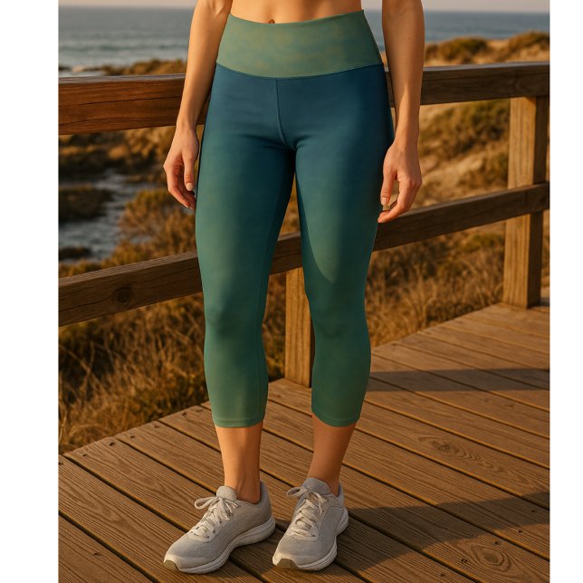 Leggings Capri Marées de Poussin (Créateur téléchargé)
