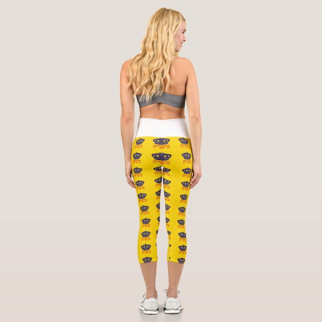 Leggings Capri Mashiach Yoga (Verso)