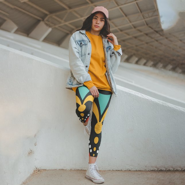 Leggings Capri Masque Rasta (Créateur téléchargé)