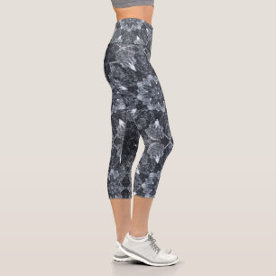 Leggings Capri Méditation & Yoga mandala, Bien-être Art / Mode
