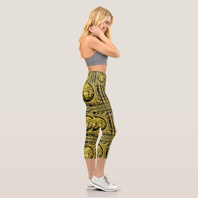 Leggings Capri Medusa d'or (Droite)